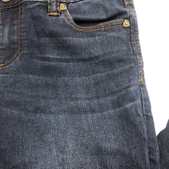 KUT From The Kloth Nicole High Rise Dark Wash Bootcut Blue Denim Jeans - Picture 7 of 12